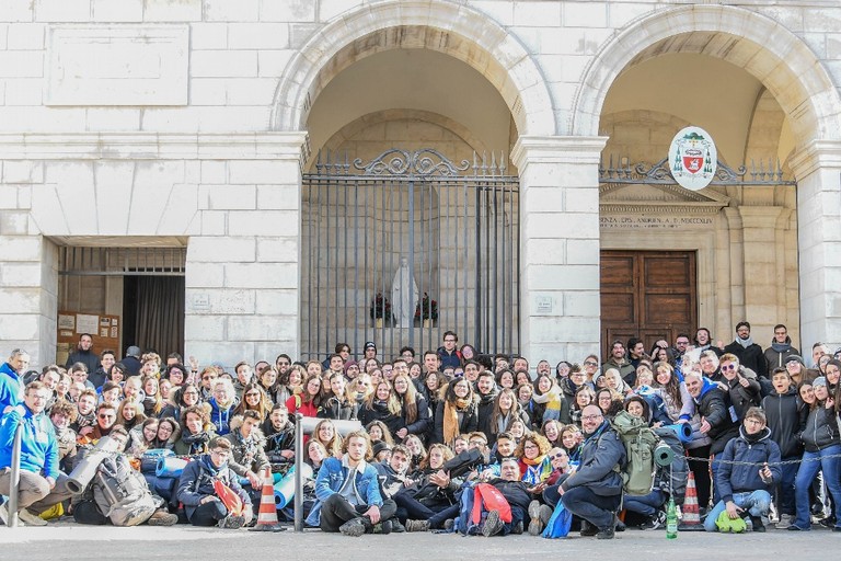 I giovani presenti in Cattedrale per la Giornata della Giovent