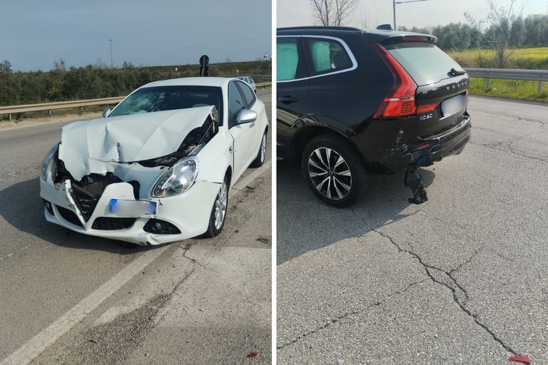 Incidente sulla Sp 2 ad Andria in direzione Corato