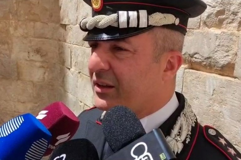 Il comandante Massimiliano Galasso