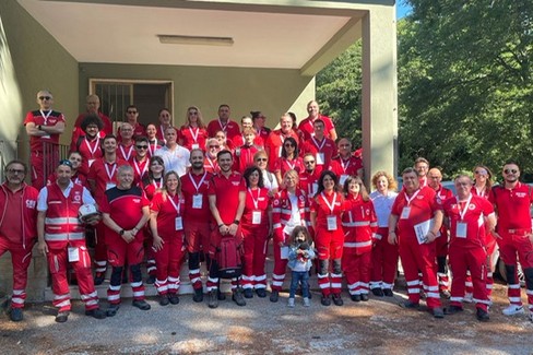 volontari della Croce Rossa Italiana