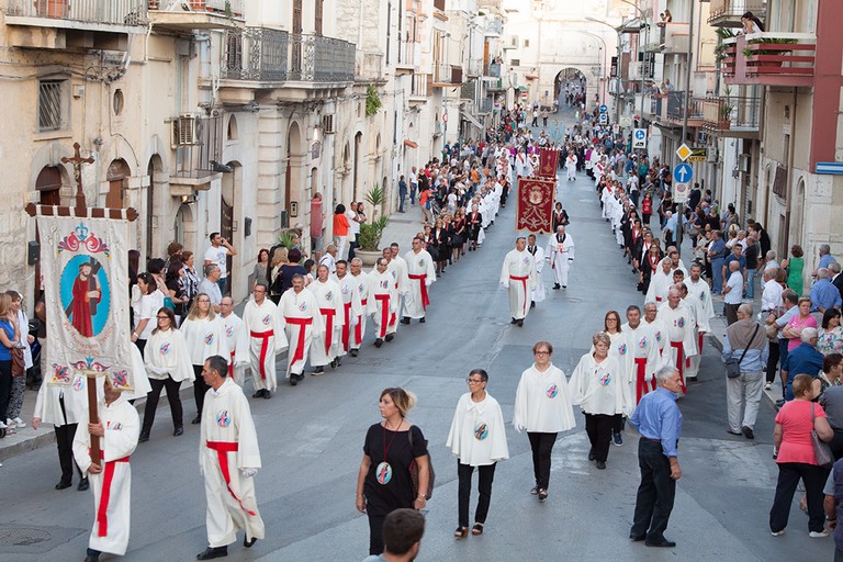Processione della festa patronale. <span>Foto Riccardo Di Pietro</span>