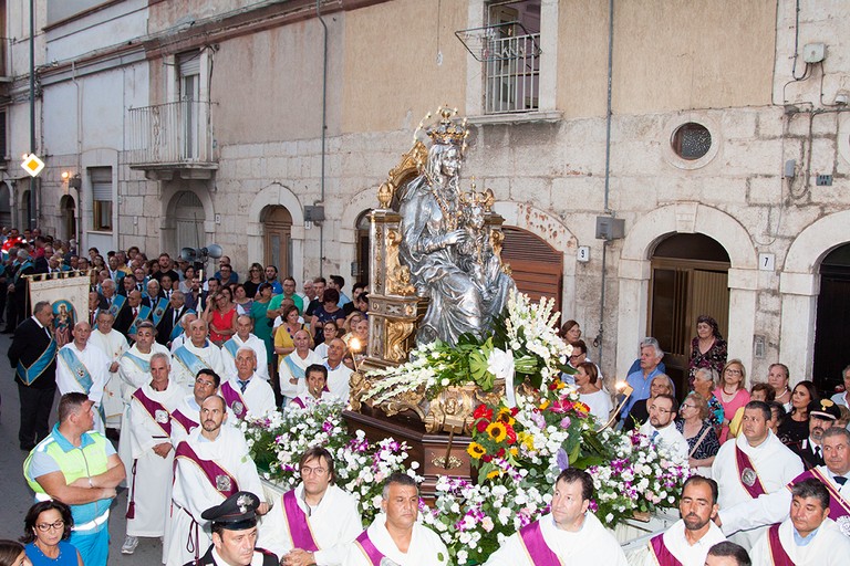 Festa patronale: la processione dell'arrivo della Madonna dei Miracoli. <span>Foto Riccardo Di Pietro</span>