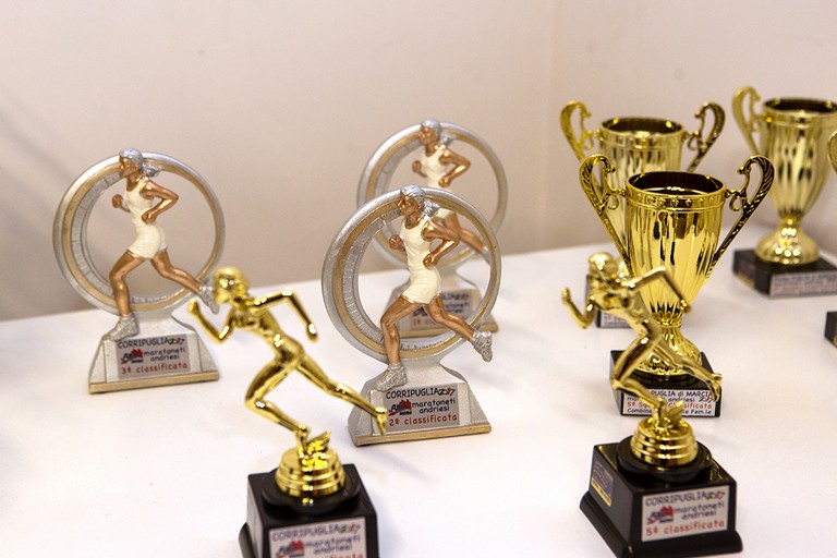 Premiati gli atleti dell’’Associazione Maratoneti Andriesi. <span>Foto Riccardo Di Pietro</span>