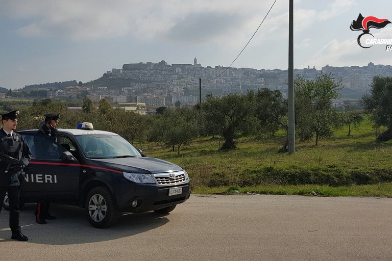 Carabinieri a Minervino murge