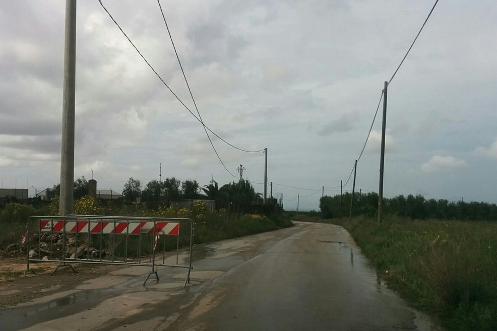 via Malpighi chiusa al traffico