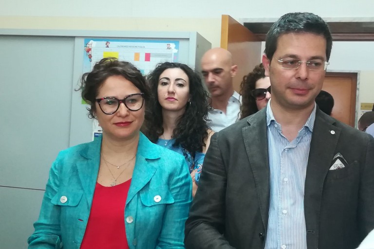 l'avv. Grazia Di Bari con l'avv. Roberto Morra