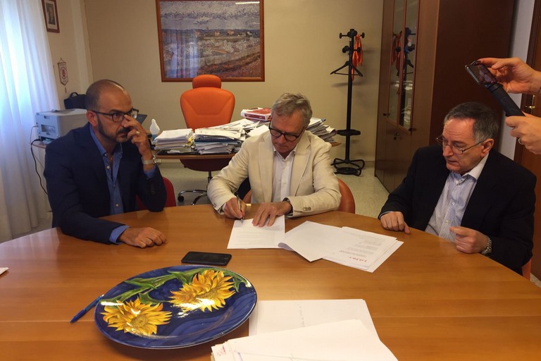 Firma protocollo Asl Bat per centro ipovedenti