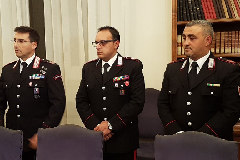 encomio per i Carabinieri Aiello, Nardiello e Borreca