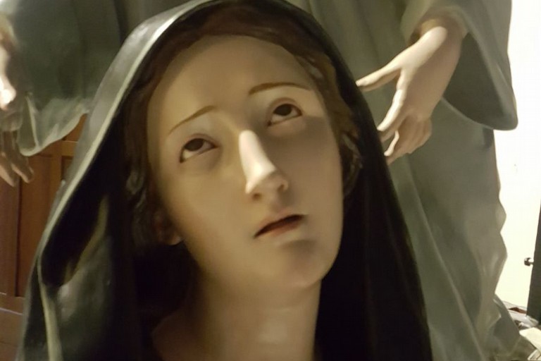 Madonna Desolata dopo il restauro