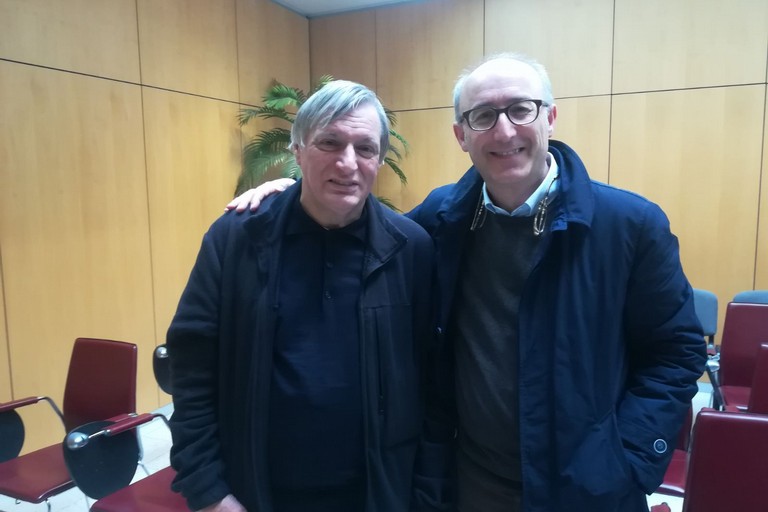 don Ciotti e Vincenzo Rutigliano