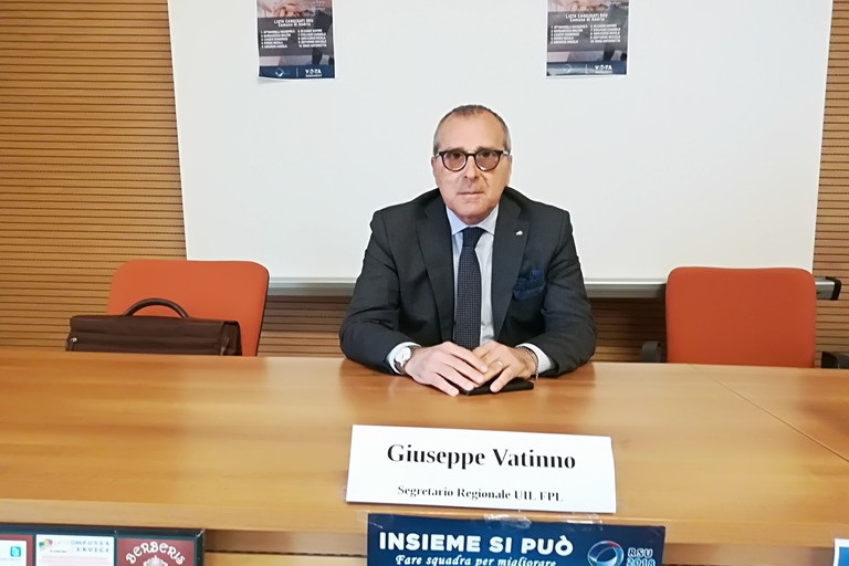Giuseppe Vatinno, Segretario Regionale UIL FPL