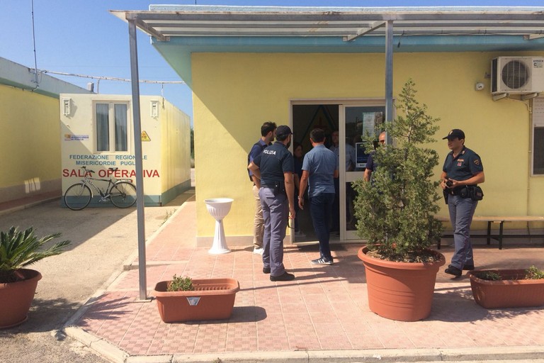 Visita dell'on. Sasso al centro di accoglienza di Andria