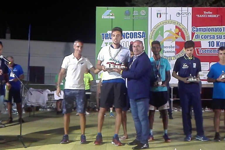 L'atleta andriese Pasquale Selvarolo campione italiano dei 10 km su strada