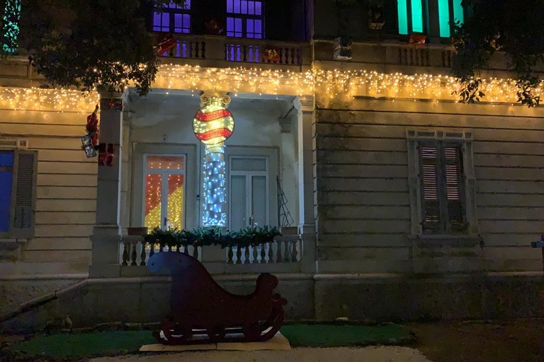 La casa di babbo Natale con i suoi Elfi 2019