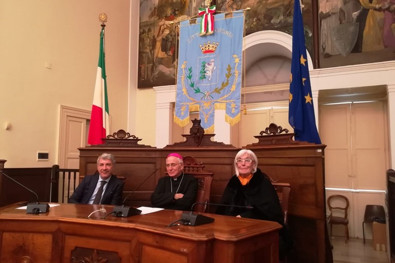 Festa degli auguri natalizi in Comune