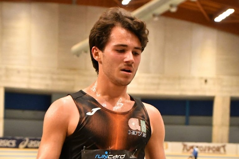 Nicola Lomuscio ai Campionati Italiani di Marcia 5000 m ad Ancona
