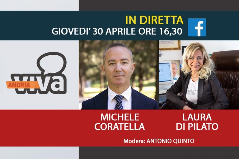 Di Pilato e Coratella in diretta su AndriaViva
