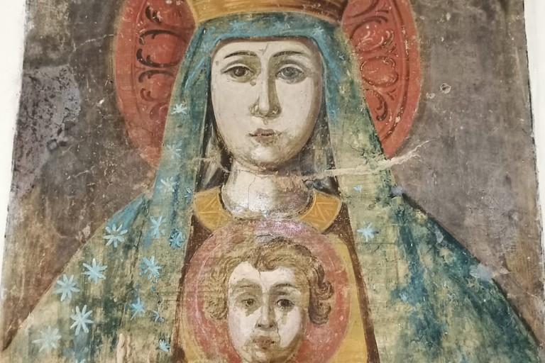 Restauro dell’affresco della Madonna di Trimoggia
