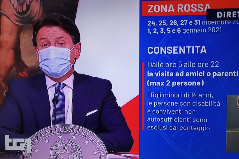 Conferenza stampa Conte