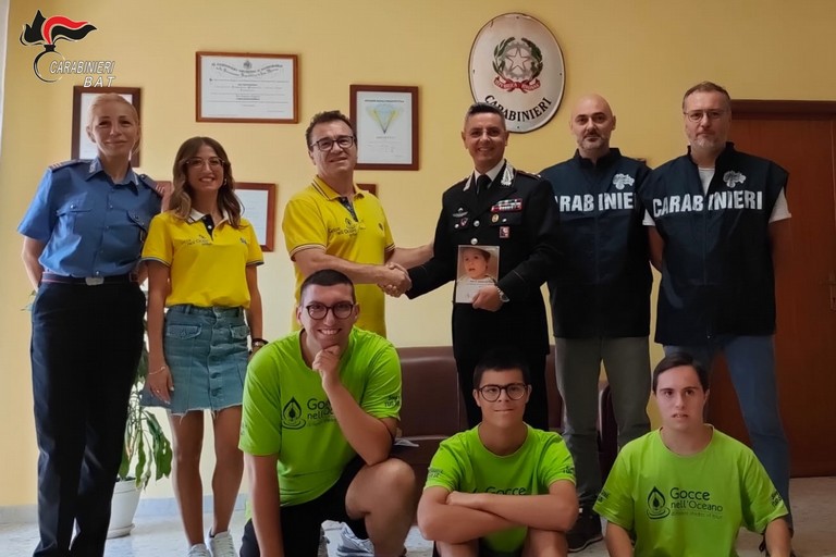 Donazione dei Carabinieri di Andria