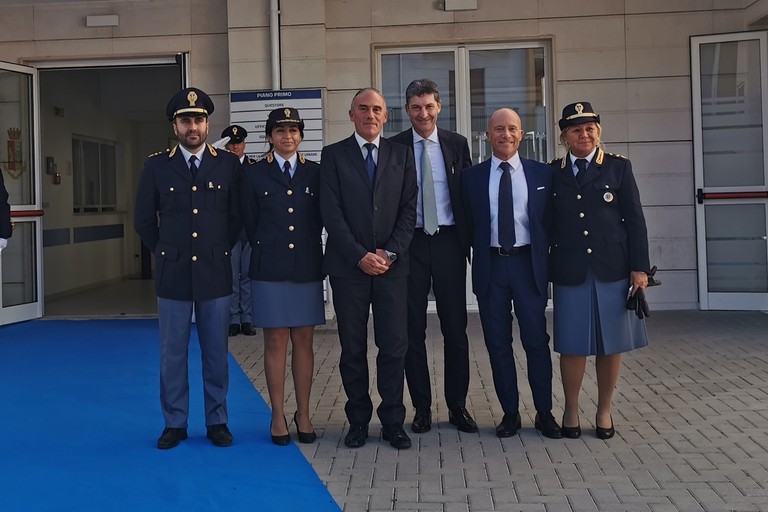 Capo della Polizia in Questura ad Andria