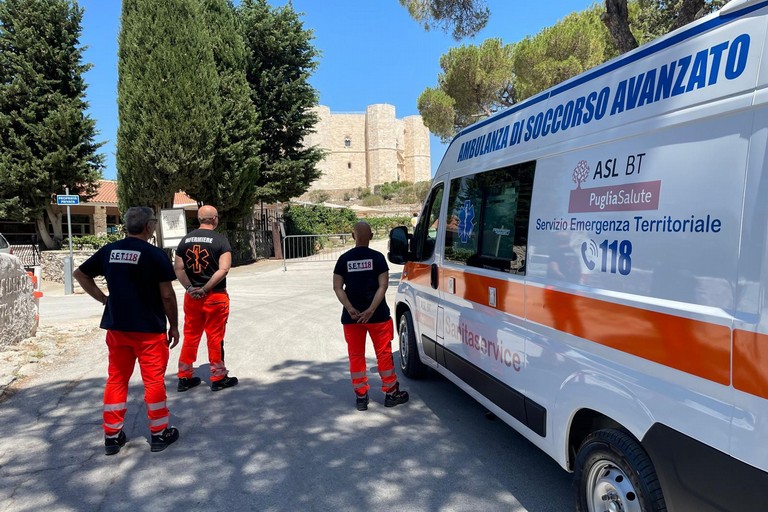 Postazione 118 a Castel del Monte