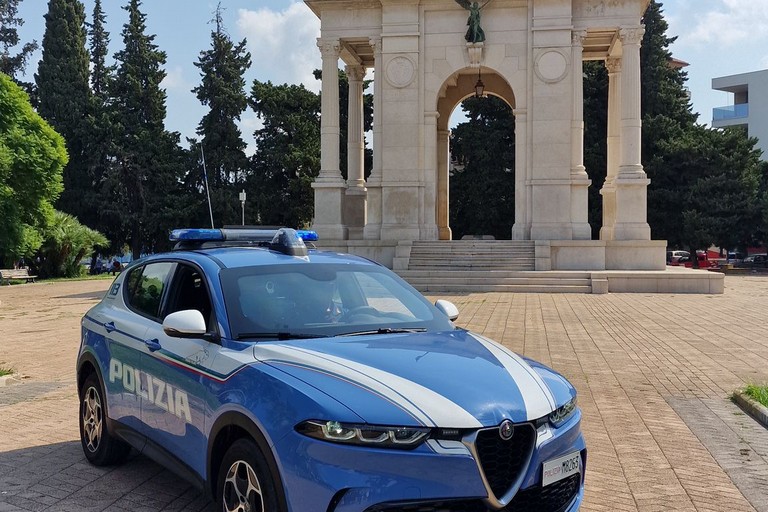 Polizia di stato ad Andria