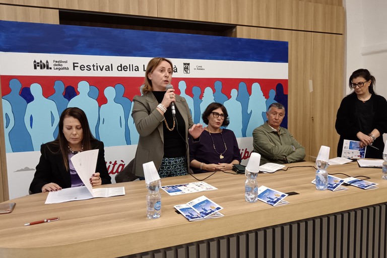 Conferenza stampa festival della legalità
