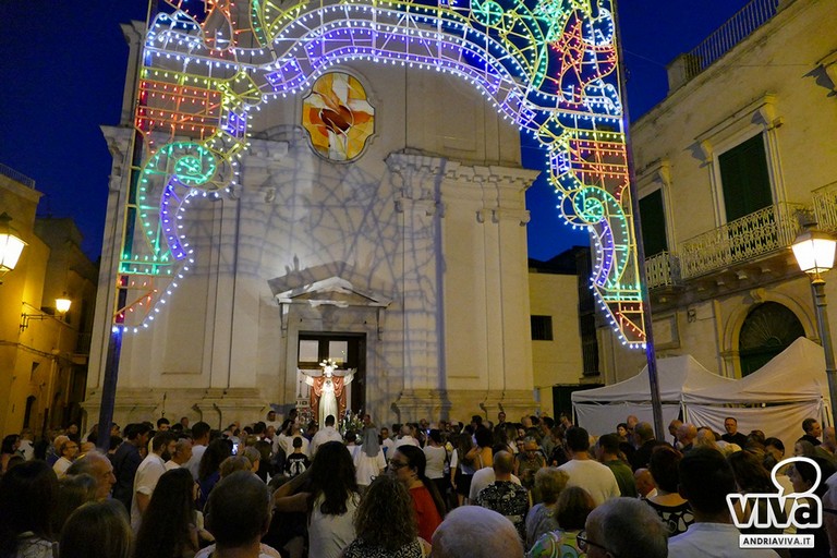 Celebrazione della festa del Sacro Cuore di Gesù, presso la parrocchia di Gesù Crocifisso