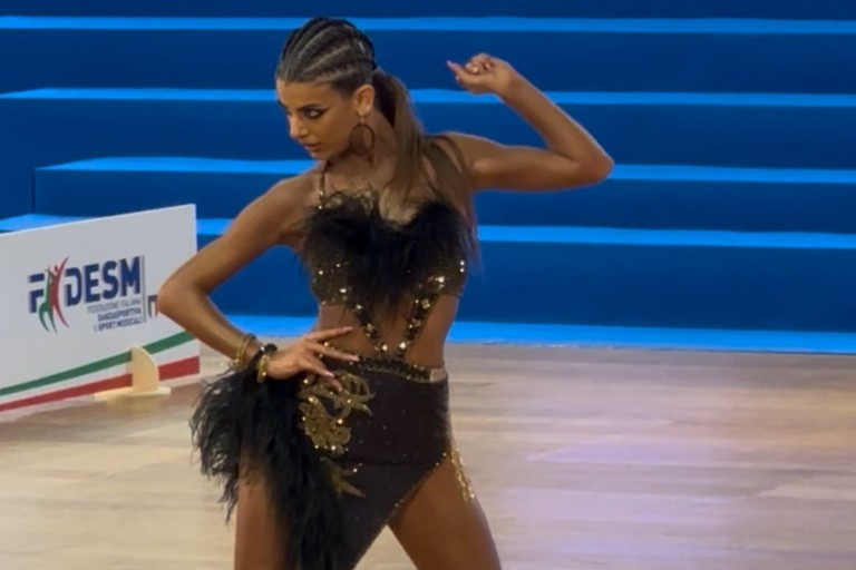 Ilaria Tesse in Nazionale ai Mondiali di Solo Latin