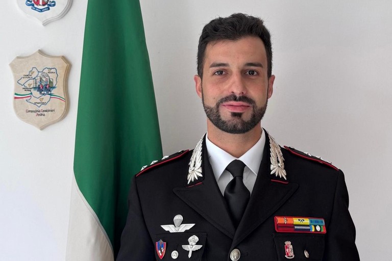 Il capitano Antonio Bianco assume il comando della compagnia dei carabinieri di Andria