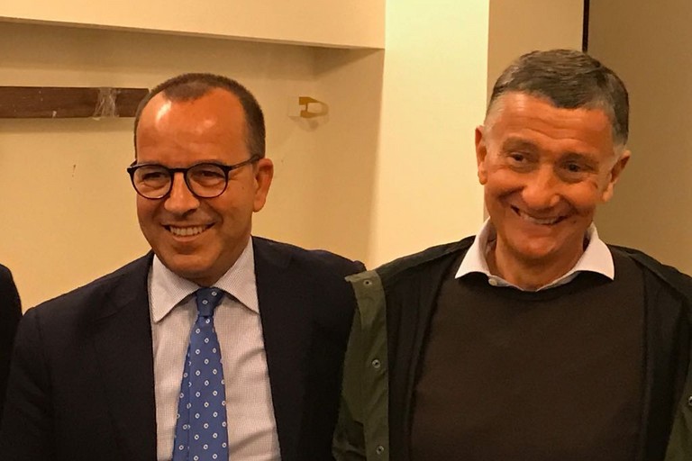 Ruggiero Mennea (sx) e Lorenzo Marchio Rossi
