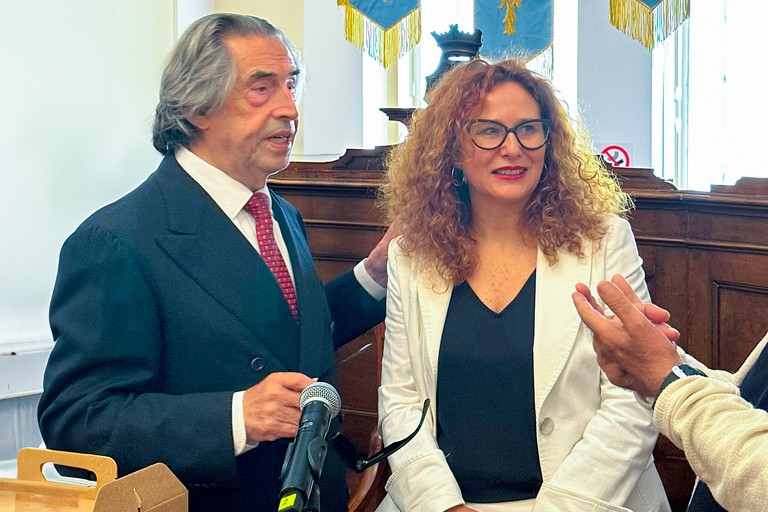 La consigliera del M5S Grazia Di Bari ha partecipat alla cerimonia per il conferimento della cittadinanza onoraria al Maestro Riccardo Muti