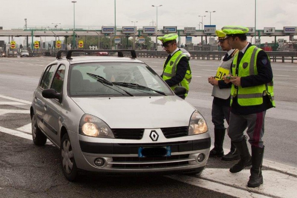 Controlli della Polizia Stradale