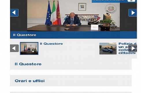 Questura di Barletta Andria Trani: attivato anche il sito internet