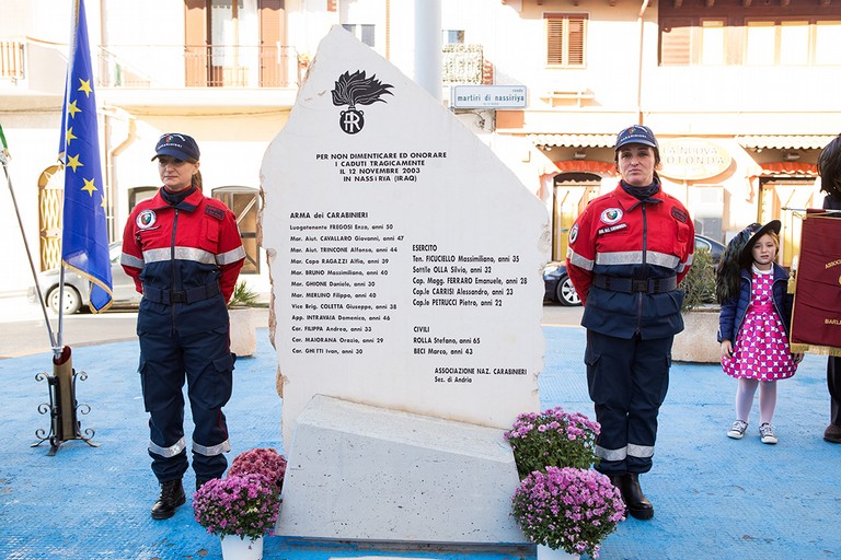 Monumento Caduti di Nassiriya. <span>Foto Riccardo Di Pietro</span>