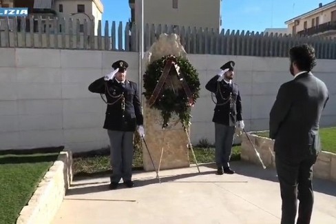 Cerimonia di commemorazione dei Caduti della Polizia di Stato