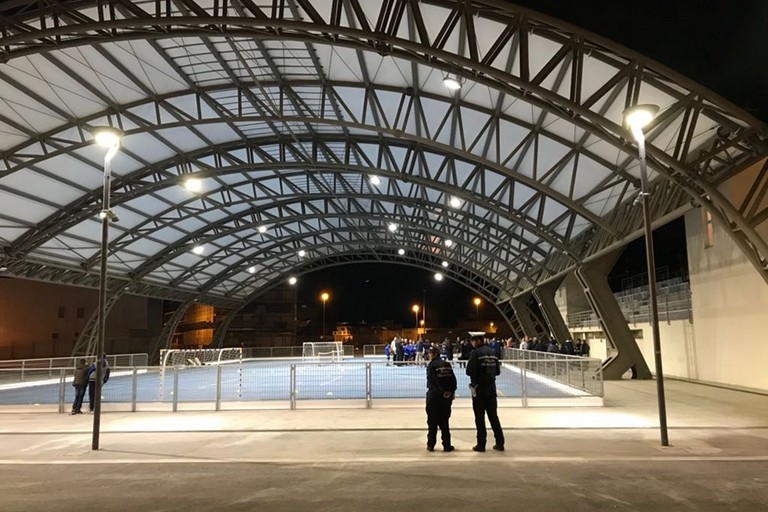 pista di pattinaggio