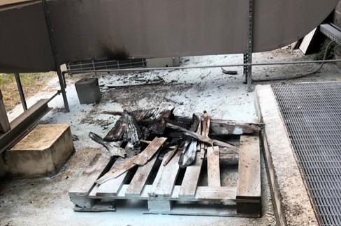 Incendio al Bonomo