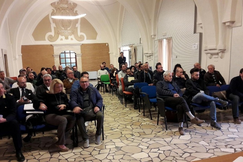 incontro presso chiostro di S. Francesco