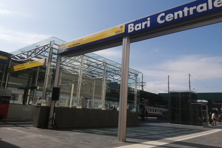 sottopasso stazione di Bari