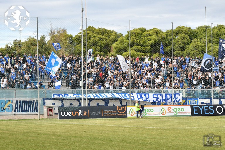 La Curva Nord della Fidelis Andria