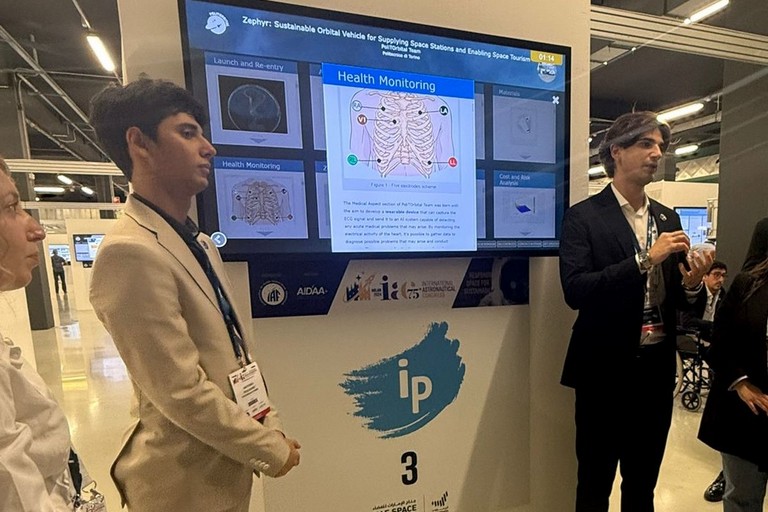 Un andriese in un team universitario per lo studio e la progettazione di velivoli aerospaziali