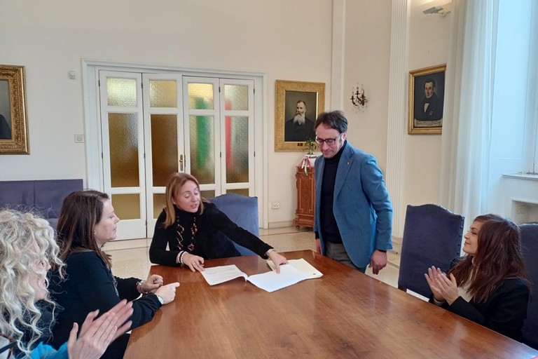 Sindaco Bruno ed Assessore Losappio