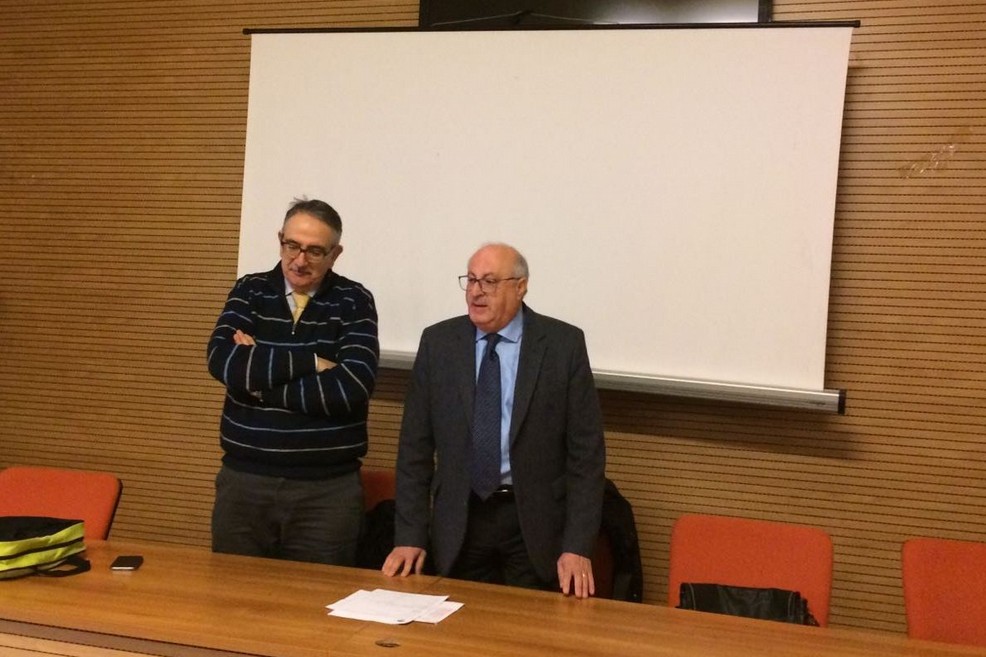 Dino Di Gennaro (sx) e Guido Manco