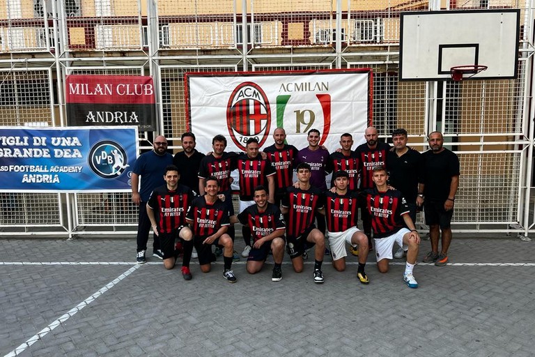 memorial sportivo del Milan Club Andria