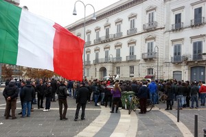 Protesta Piazza Catuma