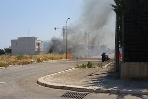 Incendio via Sofloche Andria