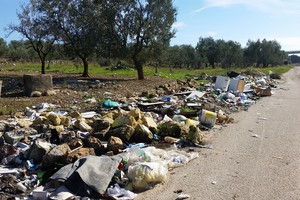 Contrada Coppe, una discarica a cielo aperto