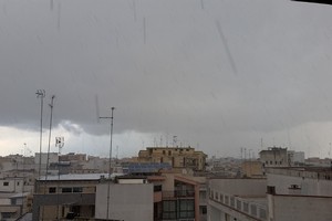 Nuvole meteo Andria cielo di neve